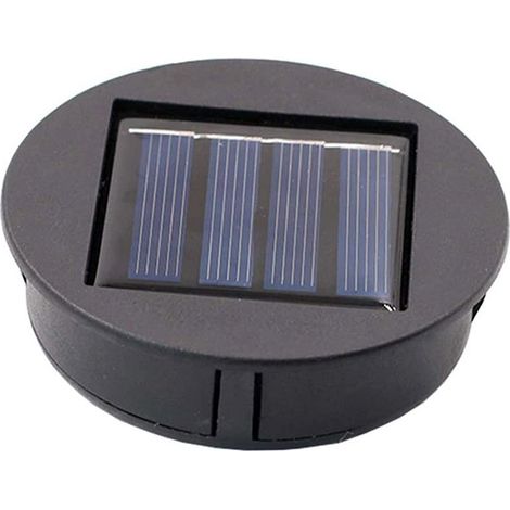 Solarlaternen-ersatzabdeckung Mit Solarpanel Und Led-glühbirne, Diy-solarlaterne Für Gartendekoration –