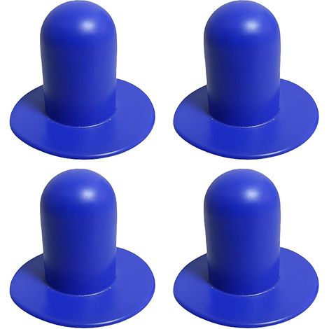 4er-pack An Der Wand Montierte Schwimmbadstopfen, Ersatzteile Für Oberirdische Poolfilterpumpen, Filterstopfen, Kompatibel Mit Intex Und Bestway (blau)