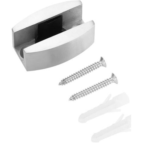 2 Stück Porte Coulissante En Verre Guide De Sol, Guidage Rouleau Système Sol Acier Inoxydable Galet Rail Réglable Replacement Fond Plancher Cadre Inférieur Salle