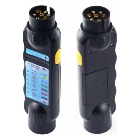 7 Pin / 13 Pin Trailer Tester 12v Trailing Light Wiring Circuit Tester