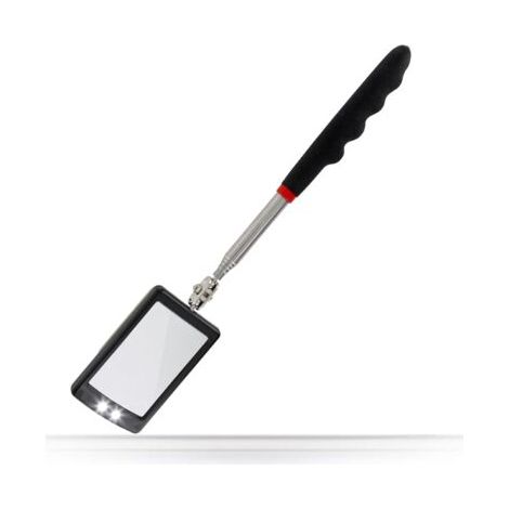 Teleskopspiegel-kit Mit Ausziehbarer Led Von 29 Bis 88 Cm