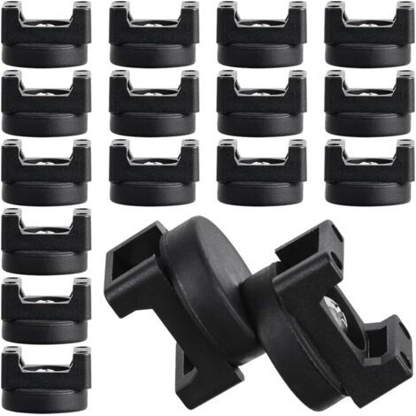 15 Stück Magnetische Kabelbinder-mounites-clips, Basis Für Büro, Elektrische Verkabelung, Marine-kabel, Draht, Kabelmontage-clips