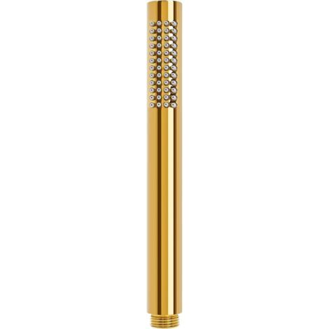 1-spray-handbrause Mit 48 Anti-kalk-düsen Für Durchlauferhitzer, Doppelwandige Handbrause (gold)
