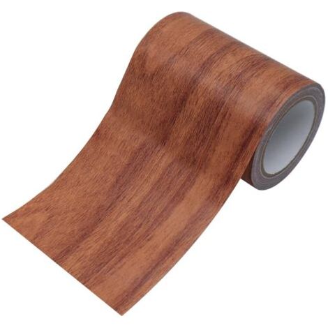 Klebeband In Holzoptik, 8 Cm X 4,57 M, Reparaturbänder Für Holzmaserung, Zum Reparieren Von Laminatböden, Möbeln Oder Türkanten (schokolade)