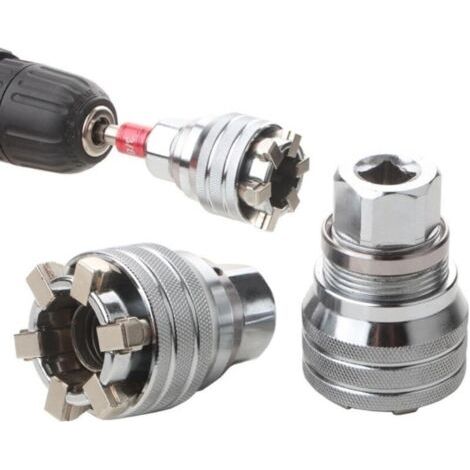 Professioneller Verstellbarer Universal-steckschlüssel 3/8-3/4 Zoll 10 Mm – 19 Mm – 3/8 Zoll Bohrer-ratschen-drehmomentschlüssel-werkzeuge