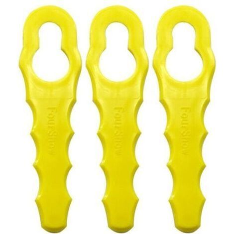 100 Stück Ersatzklingen Kompatibel Für Ryobi Trimmer, Doppelt Gezahnte Klingenköpfe Rac155 Rac157 Rac158-