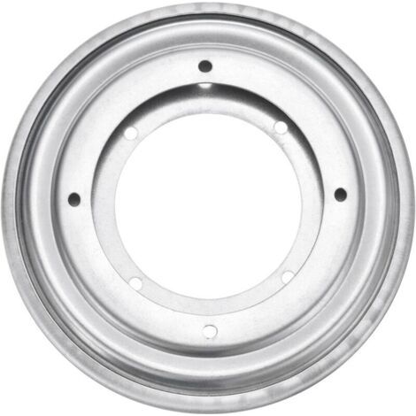 13,8 Cm (5,5 Zoll) Lazy Susan, Drehbarer Ständer, Runder Lazy Susan, Für Schreibtisch, Silber.