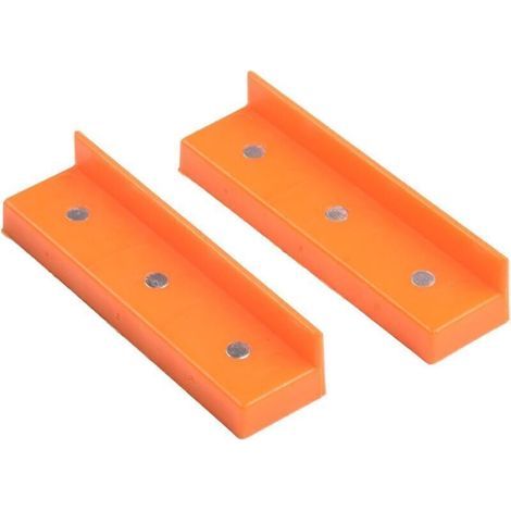 2 Stück Magnetische Schraubstockbacken Aus Weichem Gummi Schützen Holz Und Metall Und Halten Es Bei Projekten Fest An Ort Und Stelle (4 Zoll)