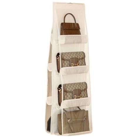 Handtaschen-organizer Für Den Kleiderschrank, Hängende Handtaschen-organizer Und Aufbewahrung