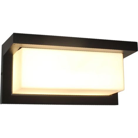 E27-led-wandleuchte Für Den Außenbereich, Ip65 Wasserdicht, Aluminium, Dekoratives Licht Für Garten, Hof, Haus, Straße, Wandmontage, Leuchtmittel Nicht Im Lieferumfang Enthalten