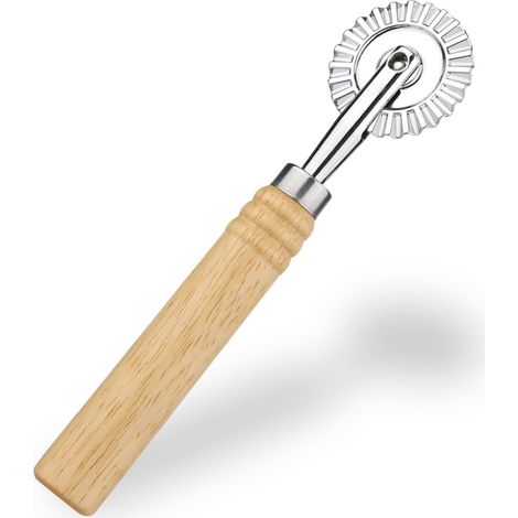 Kuchenschneider – Mit Holzgriff – Geeignet Für Den Heim-, Back- Und Küchengebrauch.