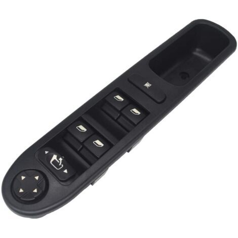 Bouton Lève Vitre 207, Interrupteur Commande Platine Leve Vitre Électrique 6554.qg 6490.eh, 17 Pins