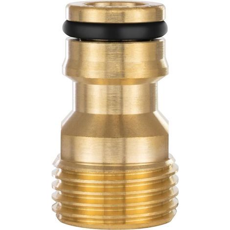 Wasseradapter Mit 1/2 Zoll Außengewinde Und Gartenschlauchanschluss (kompatibel Mit Gardena)