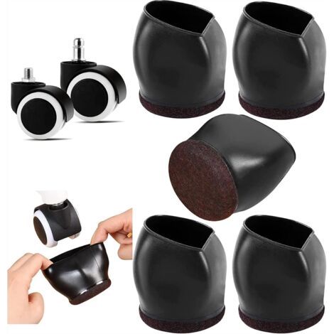5-teiliges Rollenhalter-set, Beinbezüge Für Schiebestühle, Beinbezüge Für Tischstühle, Radschutz