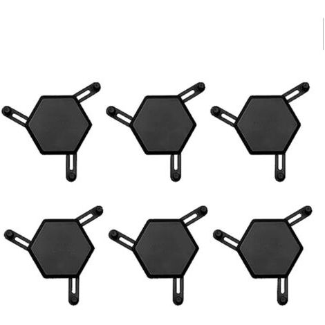 6er-pack Kaffeetassen-organizer Und Aufbewahrungsregale, Erweiterbar Und Stapelbar, Für Teetassen Und Kaffeetassen, Um Platz Zu Sparen (schwarz)