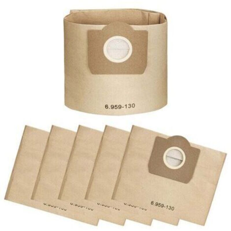 Staubsaugerbeutel Wd3, 5er-pack Staubsaugerbeutel Für Karcher Wd3, Wd 3 Premium, Wd3200, Wd3500p, A2204, A2204, A2534, Se4001 (5er-packung),
