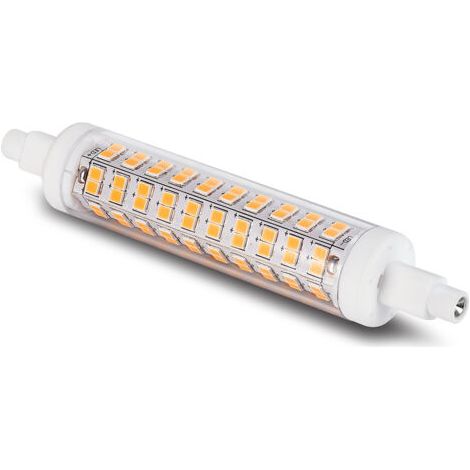 Der Led-r7s-keramik-solarröhren-horizontalstecker Mit Dimmbarem 118-mm-strahler Ist Weiß