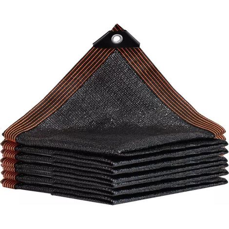 Verstärktes, Dickes Schattiernetz, 80–90 % Sonnenschutz, Sonnensegel Für Pflanzen, Gewächshaus, Pergola, Garten, Carport, Tierhütte, Rasen, Terrasse, 5 X 7 M