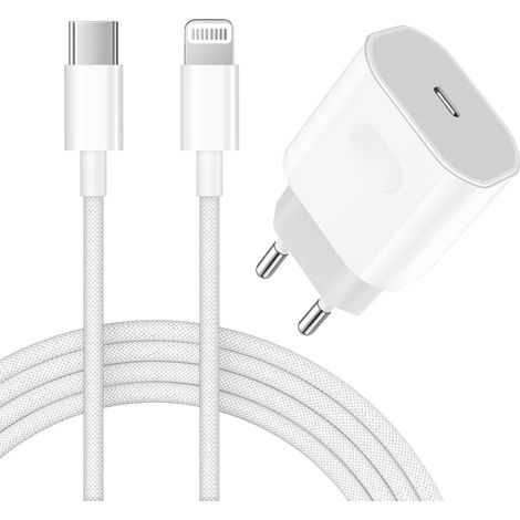 Schnelles Apple-ladegerät Für Iphone 14/13/12/11/pro Max/plus/mini/se/xr/x/xs/8/7/6 – Usb-c-stecker-adapter, 25 W