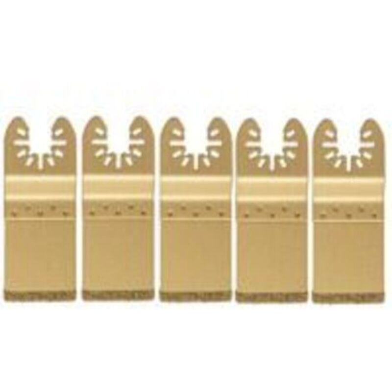 Lot Von 5 Lame De Scie Diamantée Oscillante Universelle Ensemble Für Die Libération Ajustement Multi-outils Coupe Dics