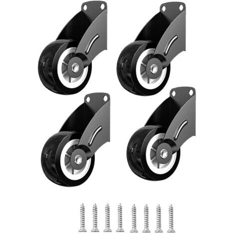 2-zoll-torräder, Satz Mit 4 Rädern, Anti-durchhang- Und Anti-reibungs-unterstützung Für Holztore.