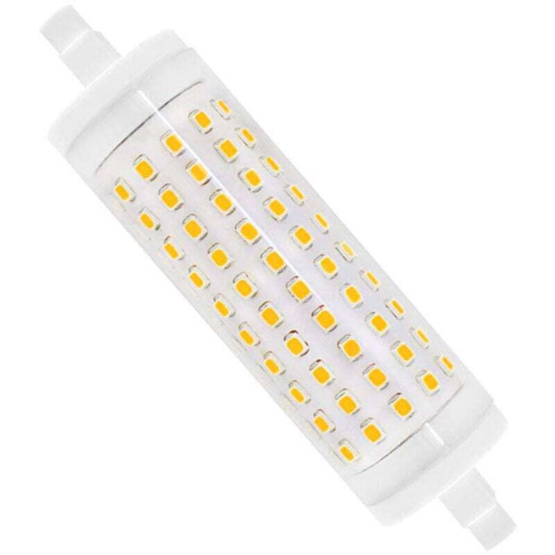 Ampulle R7s Led 118 Mm, 15 W, Dimmbar, Weißes Licht, 3000 K, Entspricht Lampe Crayon Halogen J118 R7s 150 W–200 W, Ac 220 V, R7s Keramik-led Für Studio/salon, [energieklasse A]