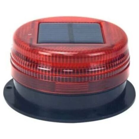 Hochleistungs-magnet-solar-dachstrahler, Taschenlampe Für Baumaschinen, Solar-parklicht Für Den Nachtgebrauch, Rot