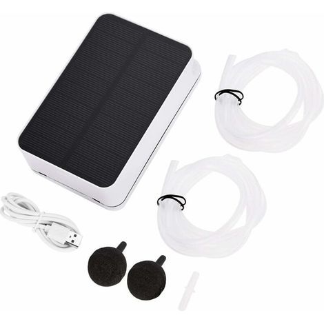 Memkey – Oxygénateur Étanche Étanche Pour Piscine – Pompe À Air 2200 Mah – Panneau Solaire Biegsame 100° – Energieeffizienz Und Respekt Vor Der Umwelt