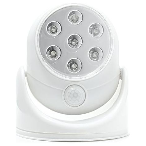 Bewegungsmelder, 7 Led-sicherheitslampen Für Den Außenbereich – Drehbar, Superhelle Nachtbeleuchtung Für Passanten, Gärten Oder Terrassen [energieklasse A++]