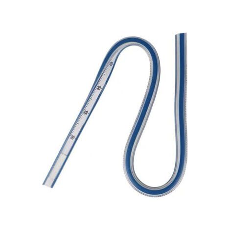 Flexibles Gebogenes Lineal 40 Cm – Messwerkzeug Für Nähen, Patchwork Und Modellbau, Professionelles Schneiderlineal