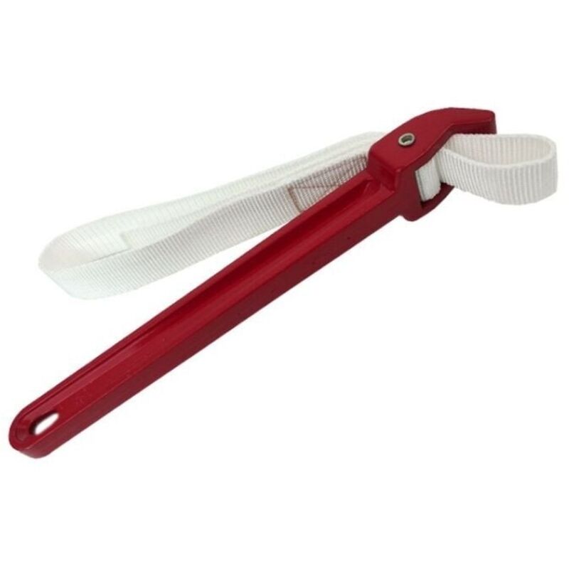 Clé À Sangle Réglable Clé A Sangle Filtre À Huile Universel Poignée Antidérapante De 30 Bracelet 85 Clef À Sangle Durable Facile A Utiliser Pour Filtres À Huile Tuyaux D'Arrosage Robinet