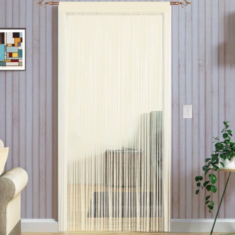 Vorhang (95 X 200 Cm) Für Tür, Fenster, Moskitonetz, Sichtschutz, Raumteiler Im Freien