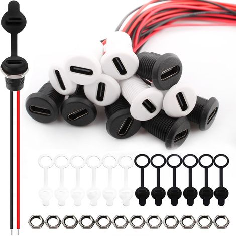 12 Weibliche Usb-typ-c-anschlüsse Und 2 Anschlüsse, Weitere Usb-typ-c-anschlüsse
