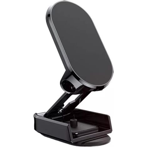 Biegsame Magnetische Halterung Für Das Auto, Universelle Magnetische Halterung, Um 360° Drehbar, Magnetische Halterung Für Das Bordbrett (schwarz)