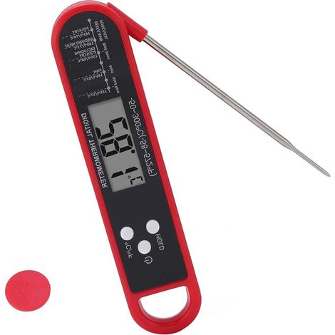 Numerisches Küchenthermometer, Um 180° Drehbare Sonde, Messung -50 Bis 300°c, Zielgerichtet Und Leicht Aufgehängt.