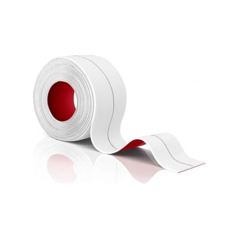 Selbstklebendes Badezimmer-dichtungsmittel – Schimmelresistentes Weiches Pvc-klebeband, Gebrauchsfertig – Badewanne, Dusche, Waschbecken-dichtung 1, Weiß