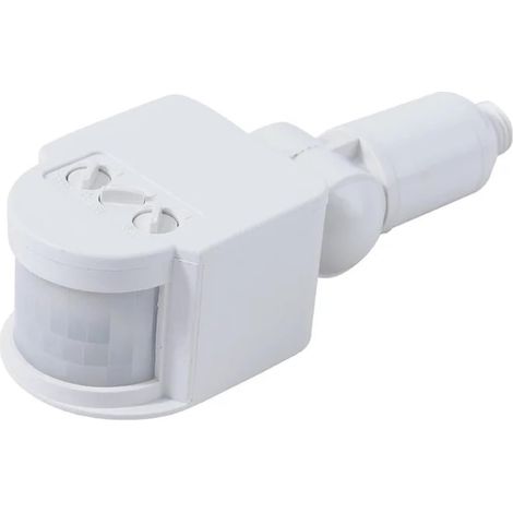Unterbrecher Der Led-leuchte, Einstellbar 12 V, 24 V, 110 V, 220 V, Bewegungsmelder, Ir-montage, Wandmontage, Außenleuchte (weiß, Dc 24 V)