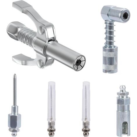 Manuelle Fettpumpendüse Mit Nadel, 1/8'' Npt Fettpistolen-schnellkupplung Mit Einspritznadel, 6 Stück