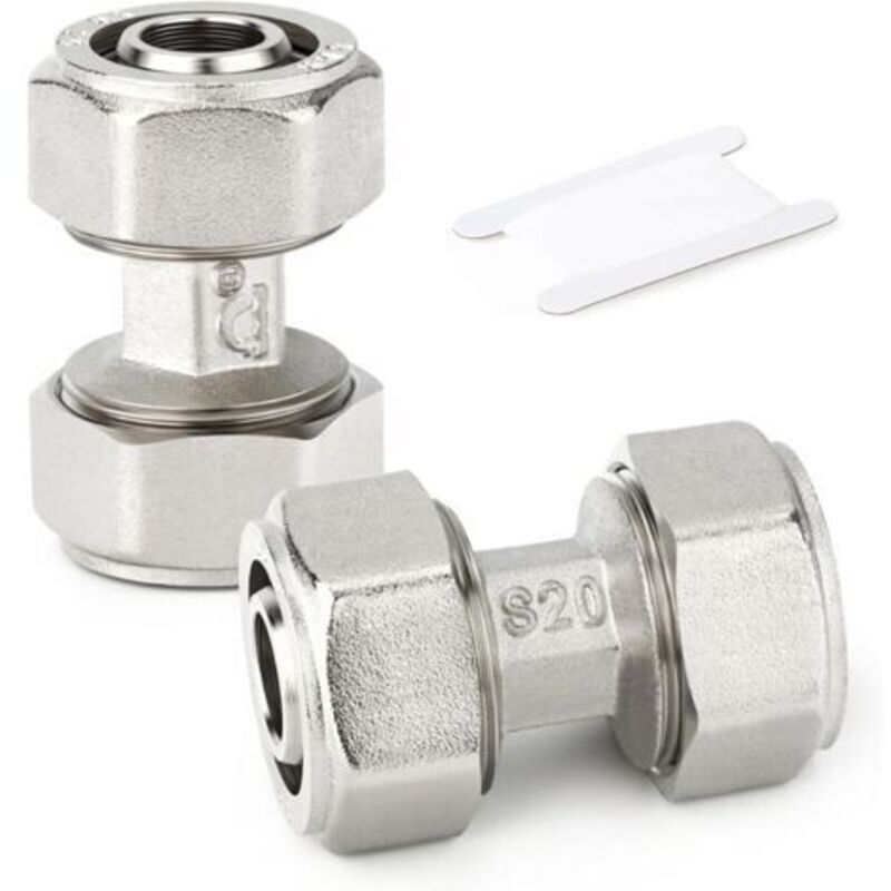2 Stück Anschlüsse Für Druckluft-kompressoranschluss, 1/2-zoll-turbine, Anschlüsse Aus Vernickeltem Messing Für Das System Von Druckluft-kompressoren