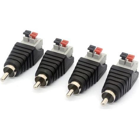 Cctv-kamera-stromanschluss, Kompatibel Mit Audio-/video-lautsprechern, Rca-stecker Auf Av-2-stecker.