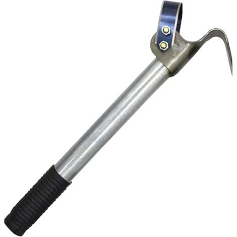 Kleines Unkrautmesser, Terrassenmesser, Silberne Länge, Hoher Eisengriff
