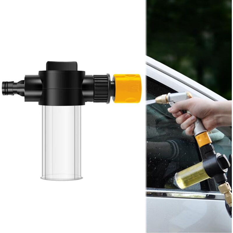 Schlauch-schaumsprühgerät, Autowasch-sprühpistole, Tragbares Schaumsprühgerät Für Rasenbewässerung, Autowäsche, Baden Von Haustieren