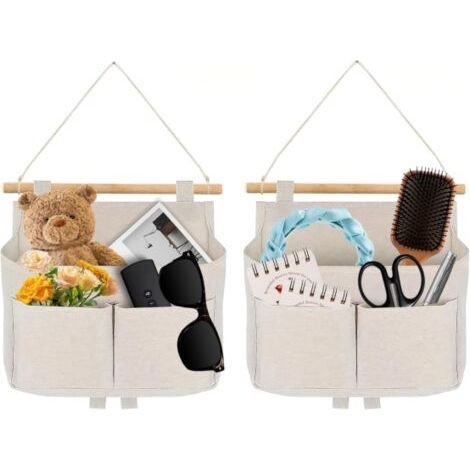 Camping-hänge-organizer, Aufbewahrungstasche Zum Aufhängen An Der Wand, Türaufhängung, Wandhalterung, Organizer, Aktentasche, Wasserdicht, Baumwollstoff, Wohnzimmer, Schlafzimmer