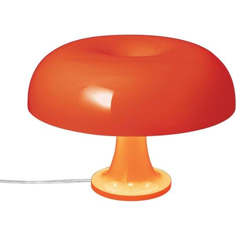 Tischleuchte, Polycarbonat, Orange (vier Glühbirnen Im Lieferumfang Enthalten) -