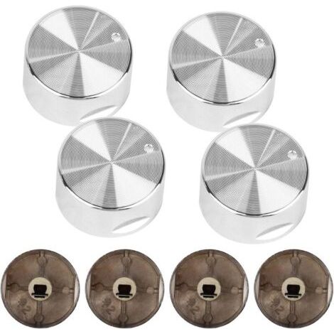 Commande De Réchaud À Gaz, 8pcs Bouton De Cuisinière, Boutons De Réglage Universels, Pour Four, Cuisinière Und Plaques Chauffantes