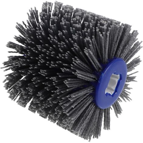 Roue De Polissage En Nylon Abrasif Grain 60, Accessoire For Meuleuse D'Établi, Outil De Reparation Précis Pour Meubles And Portes En Wood, Finition Lisse Sans Traces, Kit