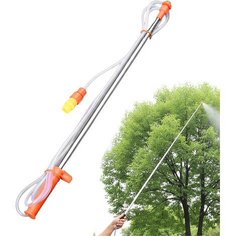 Arrosage-lanze – Edelstahl, Verstellbar, Ergonomisch, Teleskopische Lanze, Pulvérieur Für Innen, Außen, Serre, Pelouse, Blumen, Düngung Und Bewässerung