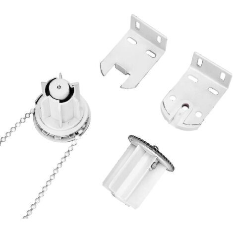 Rollo-reparatursatz, Komplett Mit 25-mm-rollomechanismus, Kette Und Metallhalterung, Metallkernkupplung, Lo