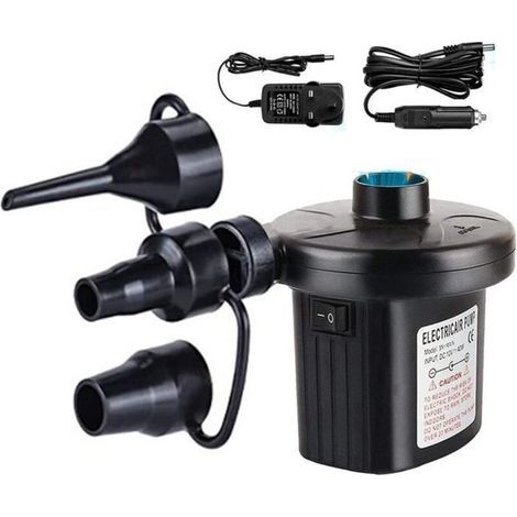 Pompe À Air Électrique, 2 Und 1 Wiederaufladbare Gonfleur Degonfleur, Elektrische Pompe À Air Portable Rapide Gonfleur Mit 3 Bussen [413]