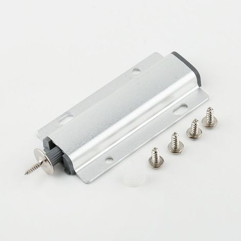 Magnetverschluss, Magnetischer Druck, Push-open-system, Dämpfer, Push-puffer Mit Magnetischer Verriegelung Für Möbeltüren (silber)